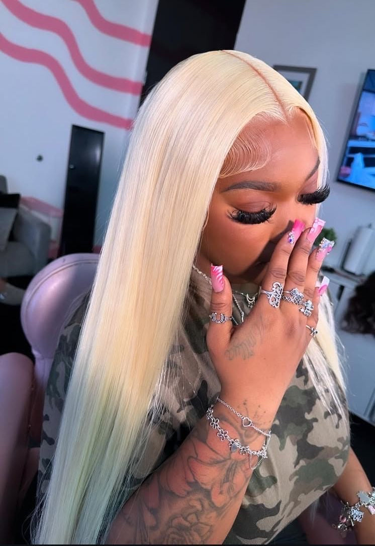 613 Blonde Straight Wig
