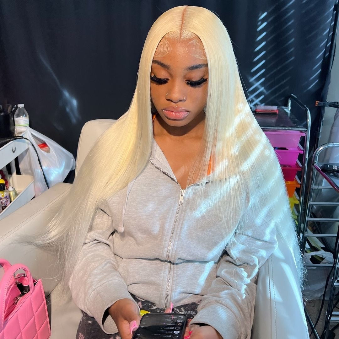 613 Blonde Straight Wig