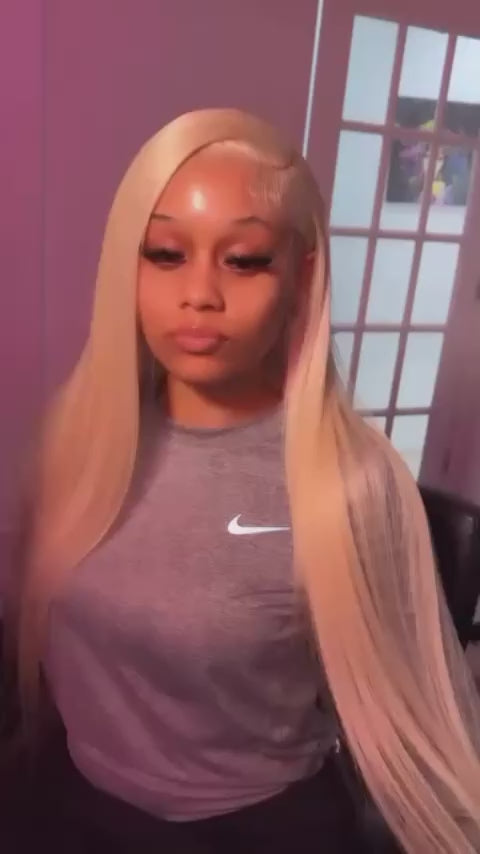 613 Blonde Straight Wig
